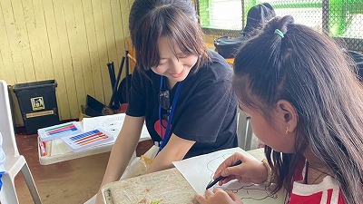 セブの幼稚園での活動